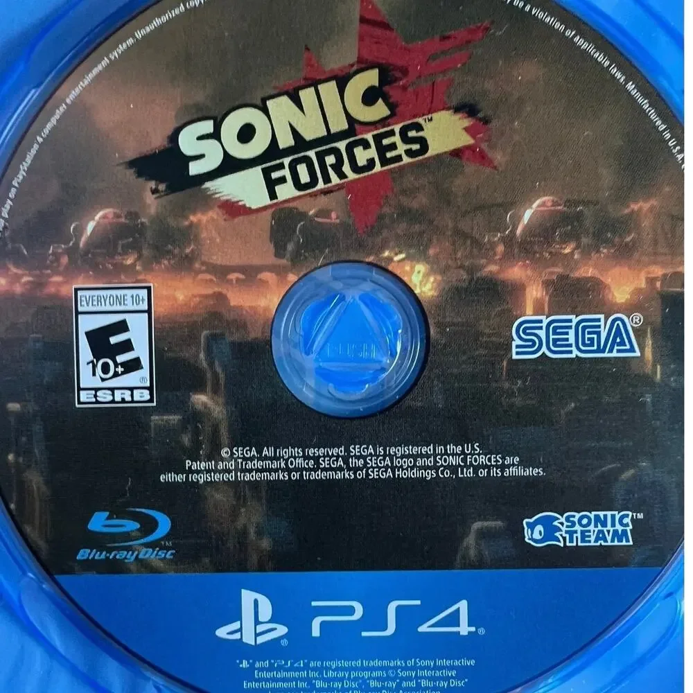 PS4 Sega Sonic Forces PlayStation 4 video game
